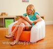 Outdoor / indoor kids Inflatable Furnitures with logo pringting , flocked sofa