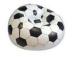 Football shape inflatable lounge furniture , curved child sofas / seats
