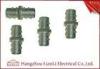 Zinc 1/2&quot; 3/4&quot; Screw Coupling Flexible Conduit Fittings , Threaded Pipe Fittings