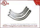 1" 2" Intermidiate Metal Conduit Bending Zinc Plated Plastic Cap / Head , Thread Both End