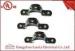 Electro Galvanized EMT Straps Clamps withTwo Hole , 3/4" 1" Up to 4"