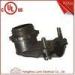 Steel Flexible Conduit Fittings Squeeze 90 Degree BX Connector , UL File No. E469552
