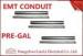 Professional 1/2" 3/4" EMT Electrical Conduit with 1.07mm-1.65mm Thickness
