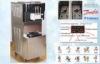 Stainless Steel Soft Serve Freezer , Follor Standing Automatic Machine