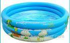 Blue Cheap Inflatable Swimming Pools , PVC inflatable water pool