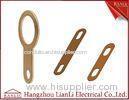Copper / Bronze Cable Earth Link For Cable Tray Laddle Trunking 72mm 89mm Length