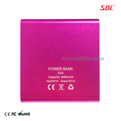 8400mAh Mobile Power Bank Power Supply External Battery Pack USB Charger