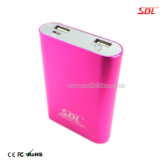 8400mAh Mobile Power Bank Power Supply External Battery Pack USB Charger