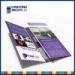 Double sides coated art paper trifold brochure printing , booklet printing services