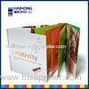 A4 CMYK , 4C Spiral Bound Book Printing / brochure printing and binding service