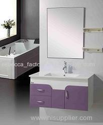 90CM PVC bathroom cabinet wall hung cabinet vanity for sale