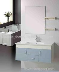100CM PVC bathroom cabinet wall hung cabinet vanity for sale