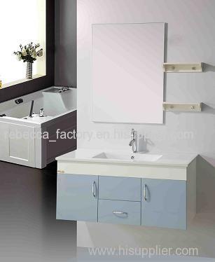 100CM PVC bathroom cabinet wall hung cabinet vanity for sale