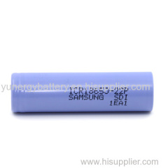 Good Price Best Quality samsung sdi 18650 rechargeable 3.7V samsung ICR18650-22P 10A 2200mah