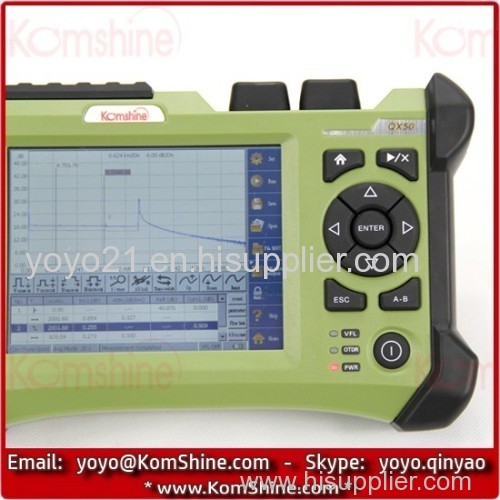 KomShine QX50-P1 PON OTDR 1310/1550nm 32/30/28dB