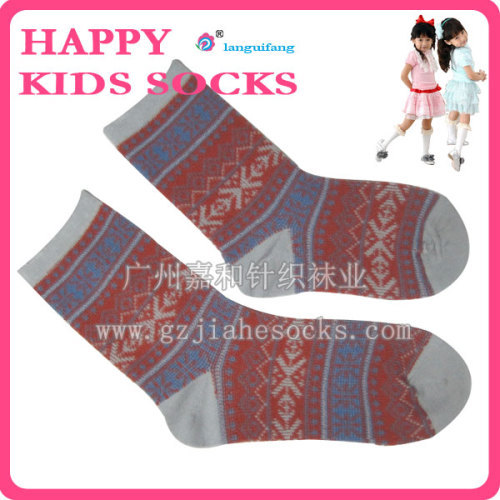 Fashion design children socks kids socks