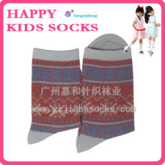 Fashion design children socks kids socks
