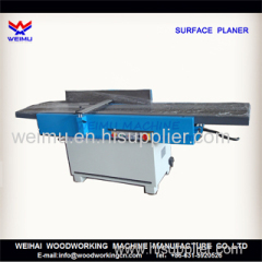 Woodworking surface planer machine