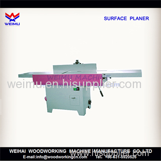 Woodworking surface planer machine