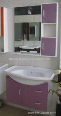 80CM PVC bathroom cabinet wall hung cabinet vanity for sale