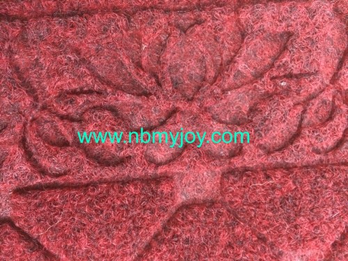 NEW rubber cheap outdoor carpet Red