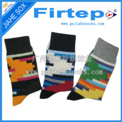 Custom men long socks guangzhou men/lady leisure cotton socks