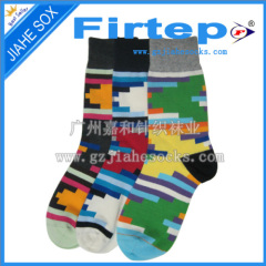 Custom men long socks guangzhou men/lady leisure cotton socks