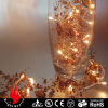 20L acrylic beads garland warm white LED string light