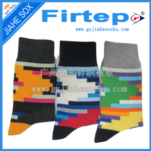 Custom men casual socks men leisure colorful socks