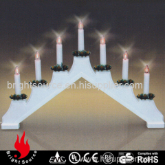 Plastic bridge candle lights