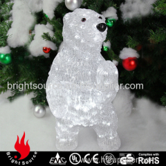 dancing acrylic light bear