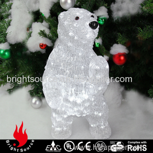 3D acrylic light bear