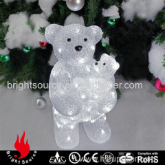 acrylic light mother bear