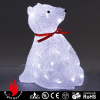 acrylic light red collar bear