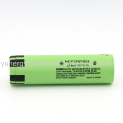 rechargeable lithium ion 18650 3200mah for panasonic NCR18650BE