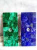 Gemstone Greem Malachite Blue Azurite Marble Tiles