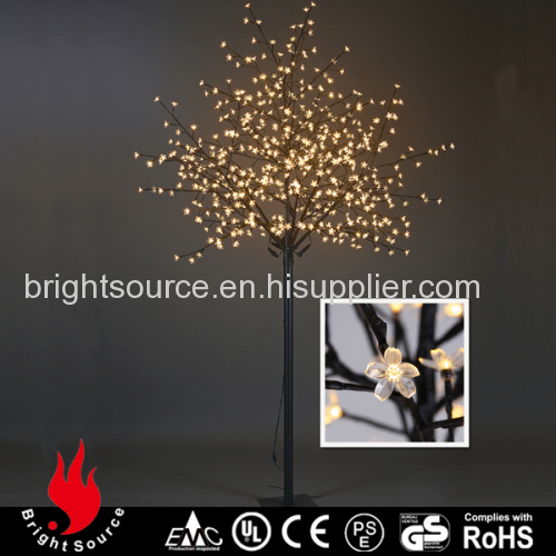 8Ft Warm White Cherry Christmas Tree Light