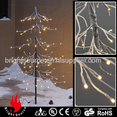 Artificial Christmas Trees with Warm White Lights