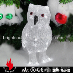 acrylic lighting owl present