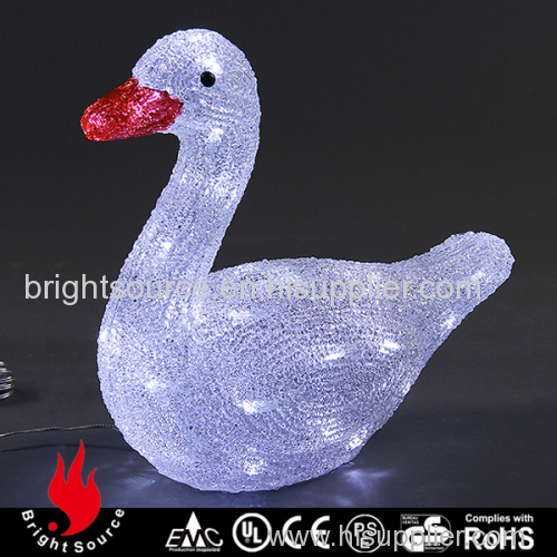 red mouth acrylic lighting duck