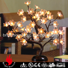 B/O-36L pink blossom bonsai tree lighting