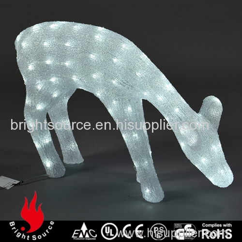 acrylic lighting female deer