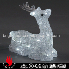 acrylic lights lying deer