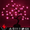 Pink lighting blossom bonsai