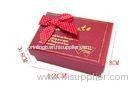 exquisite eco friendly cardboard chocolate gift box with lid 1200g paper