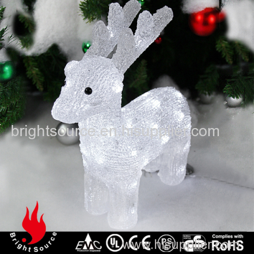 acrylic lights battery operated deer