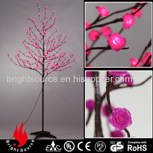 Cold White Lights Rose Outdoor Led Trees