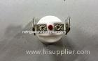 Rivet type bimetal manual reset temperature switch for water heat / printer