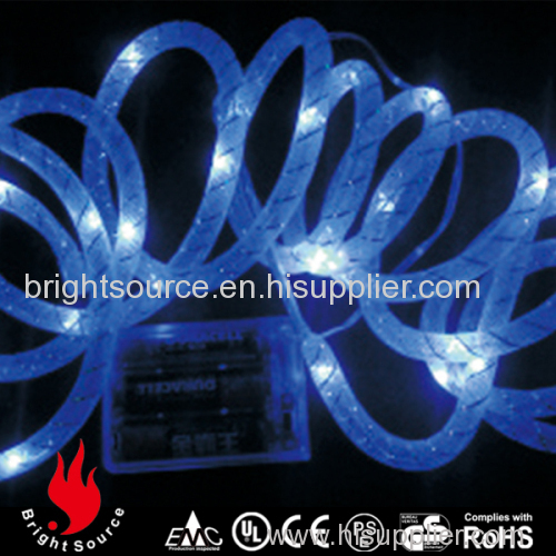 mini lights on wire with blue led lights