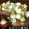 20L EVA white rose flower LED string decorative lights